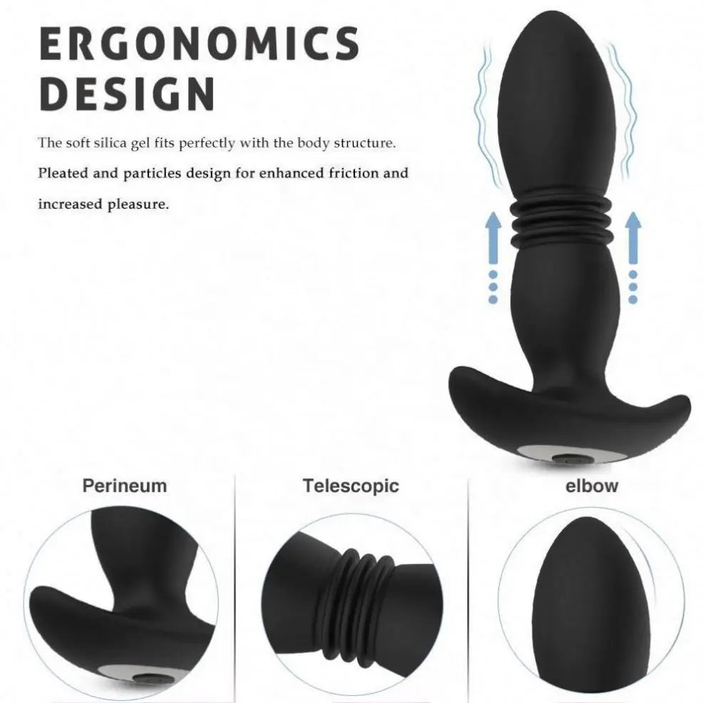7-Speed Thrust Anal Vibrator