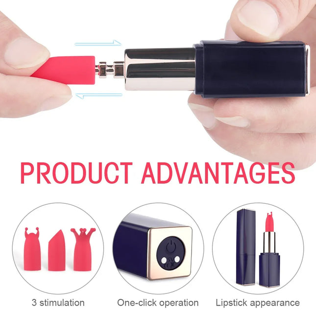 Lipstick Tongue Vibrator