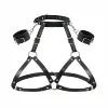 Sexy Bondage Bra & Cuffs Set