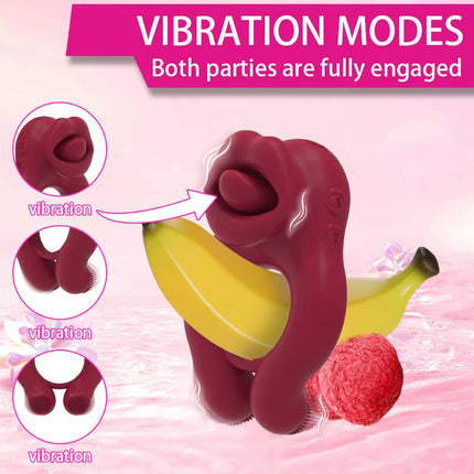 Licking Clitoral Stimulator Ring