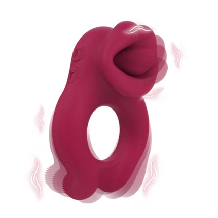 Licking Clitoral Stimulator Ring