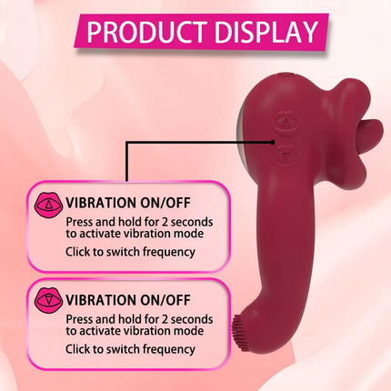 Licking Clitoral Stimulator Ring