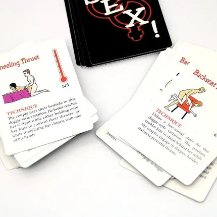Naughty Sexual Position Card Game