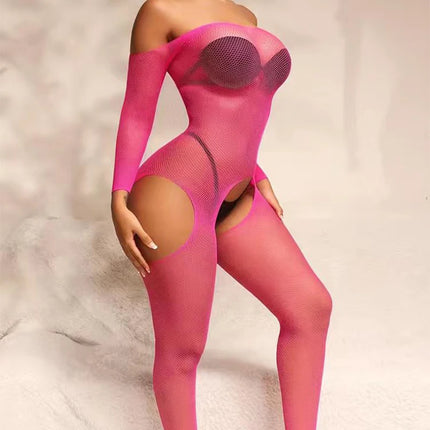 Rose Garter Temptation Stockings