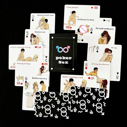 Sexy Poker Roleplay Position Cards