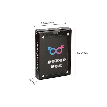 54 Sex Positions Scratch Poker Cards