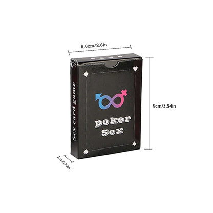 54 Sex Positions Scratch Poker Cards