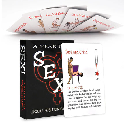 Spicy Pose Card Date Night Set