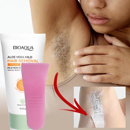 Painless Epilator Cream for Intimate Areas