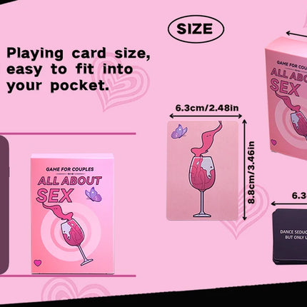 Naughty All About Sex Card Game
