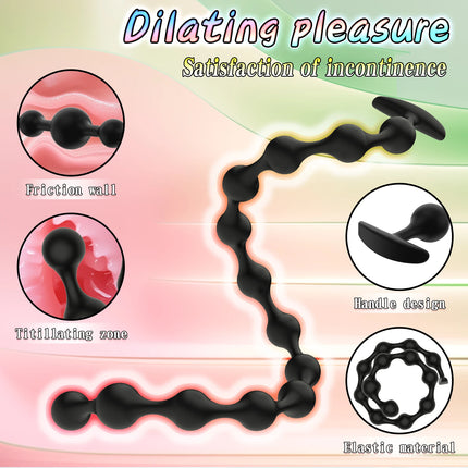 Ultra-Long Anal Beads for Depth