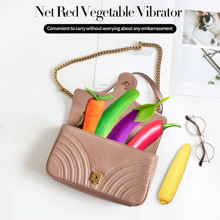 Naughty Veggie Vibrator Collection