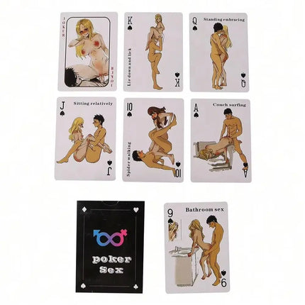 Sexy Poker Roleplay Position Cards