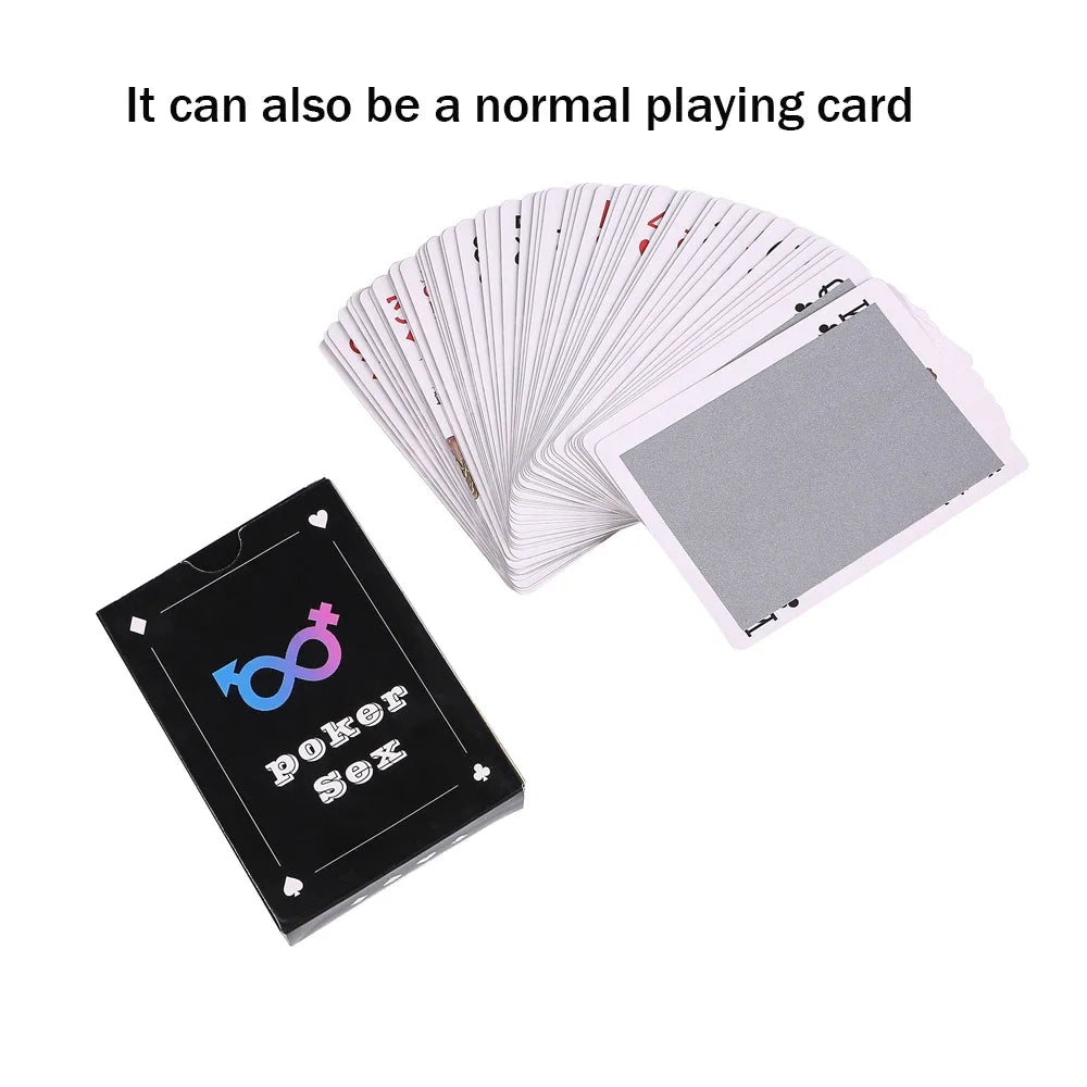 54 Sex Positions Scratch Poker Cards