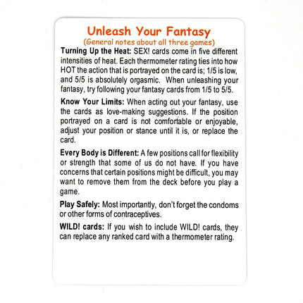 Eductive 50 Commands Lovers Game
