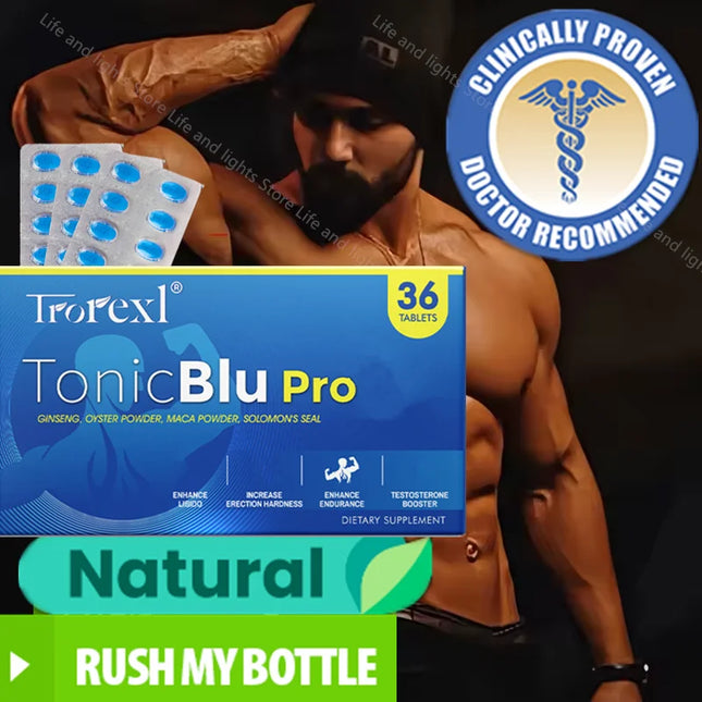 Rock-Hard Stamina Blue Booster