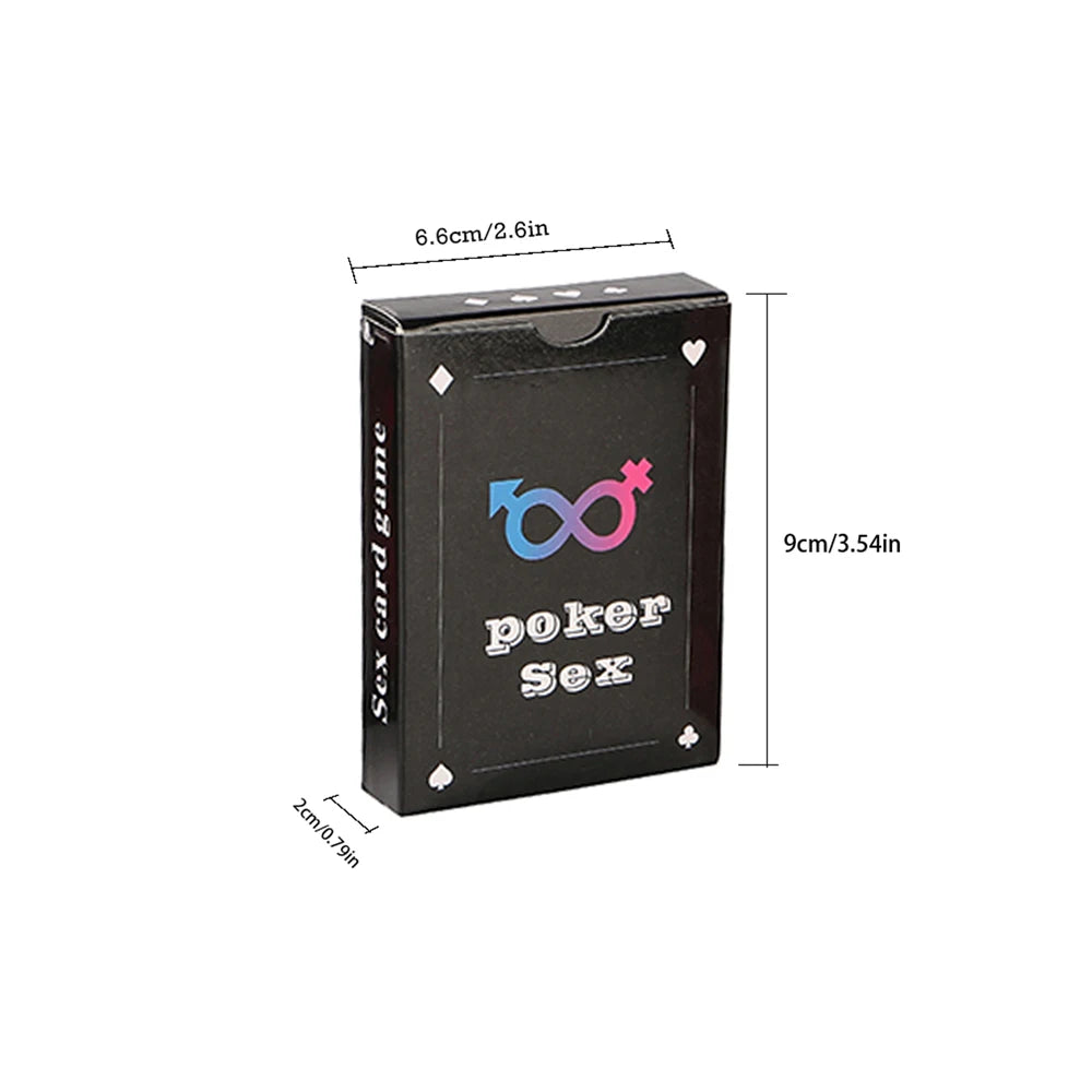 54 Sex Positions Scratch Poker Cards