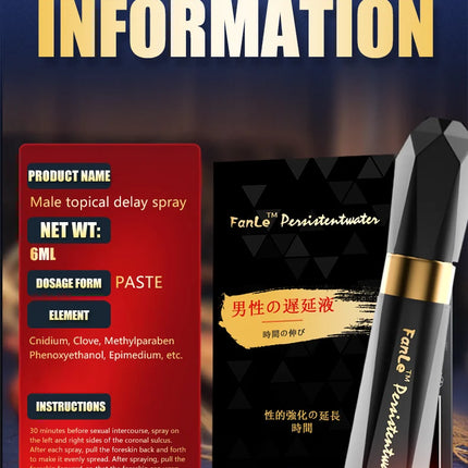 Anti-Premature Ejaculation Spray
