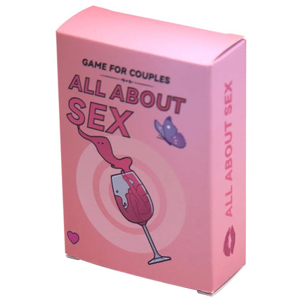 Naughty All About Sex Card Game