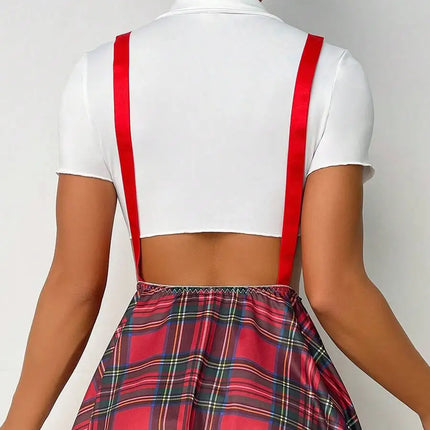 Naughty Plaid Schoolgirl Fantasy