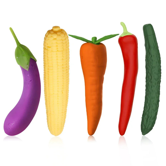 Naughty Veggie Vibrator Collection