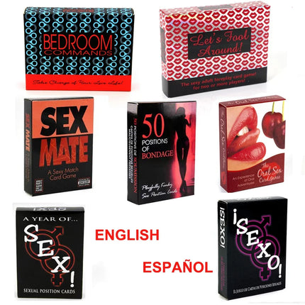 Eductive 50 Commands Lovers Game