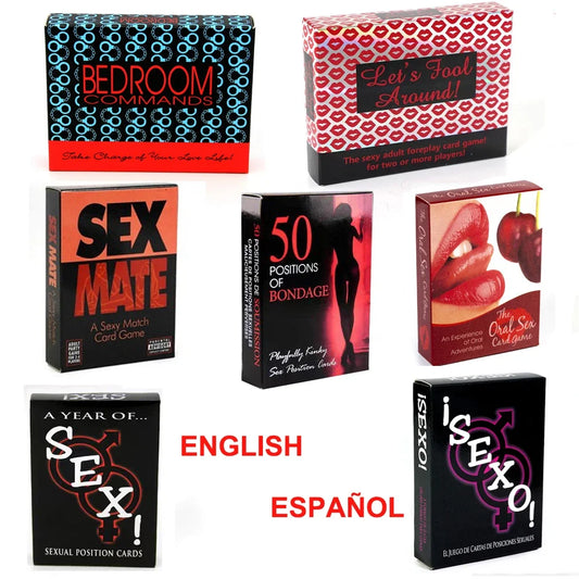 eductive 50 Commands Lovers Game