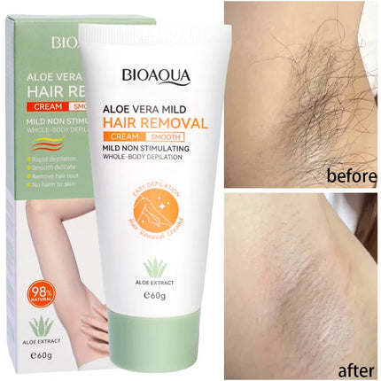 Painless Epilator Cream for Intimate Areas