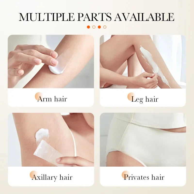 Painless Epilator Cream for Intimate Areas