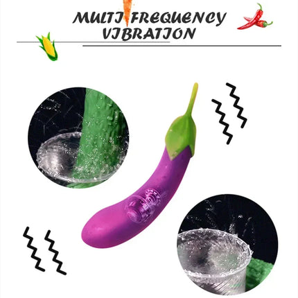 Naughty Veggie Vibrator Collection