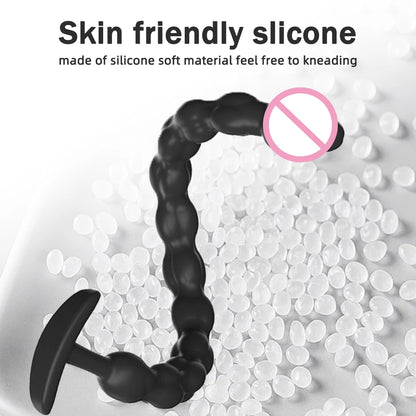 Deep Stretch Beaded Prostate Toy