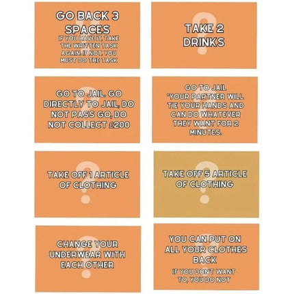 Naughty Adultopoly Sex Game Set