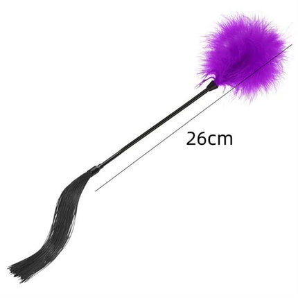 Sexy Feather Tickler Whip Set