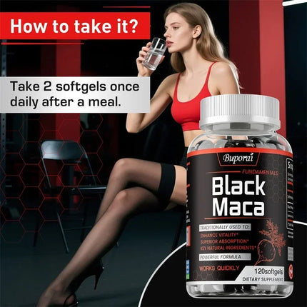 Black Maca Power Booster