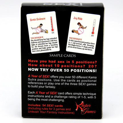 Eductive 50 Commands Lovers Game
